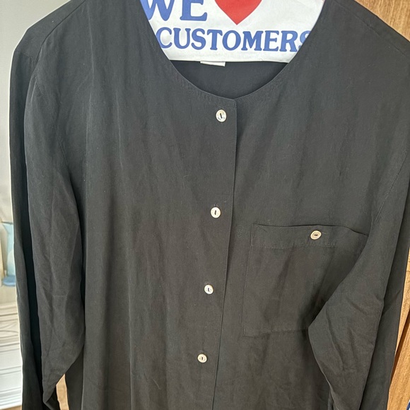 Rafaella Silk button down blouse - Picture 1 of 11